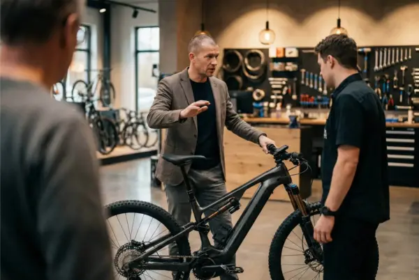 Verkaufstraining im Fahrradhandel: Schulung für Premium-Bikes, E-Bikes und Zubehör sowie Optimierung der POS-Performance gegen Preisdruck.